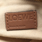 Loewe Handbag Puzzle Bag 2-Way Brown Beige Black Leather — view 4