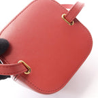 Celine Shoulder Bag Cuir Triomphe Small Box Rouge Leather — view 7