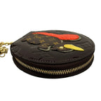 Louis Vuitton Coin Purse Monogram Vernis Port Monecruille Leather with Amarante — view 7