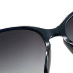 Chanel Sunglasses CC Logo Black Silver Eyewear — view 6
