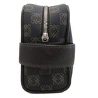 Loewe Anagram Clutch All Over Pattern Dark Gray — view 3
