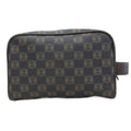 Loewe Anagram Clutch All Over Pattern Dark Gray