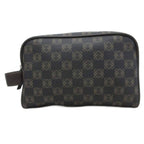 Loewe Anagram Clutch All Over Pattern Dark Gray — view 2