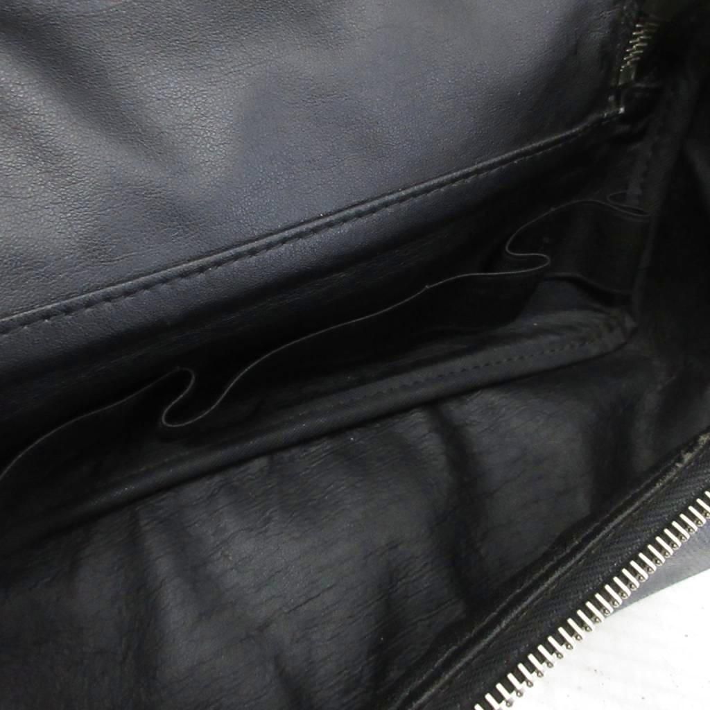 Louis Vuitton Toilet Pouch Damier Graphite Clutch All Over Pattern Black Gray — view 7