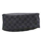 Louis Vuitton Toilet Pouch Damier Graphite Clutch All Over Pattern Black Gray — view 5