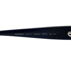 Chanel Sunglasses Camellia CC Logo Navy Blue Eyewear — view 7