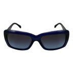 Chanel Sunglasses Camellia CC Logo Navy Blue Eyewear — view 3