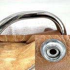 Hermes For Shoulder Bag Evelyne PM 3 Crossbody Leather Brown Silver Vintage — view 6