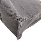 Hermes M Canvas Handbag Her Line MM Tote Gray — view 5