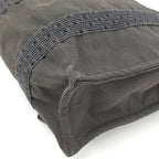 Hermes Her Line a Dos MM Backpack Nylon Canvas Gray — view 3