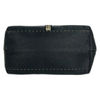Fendi Tote Bag Selleria Black Leather — view 5