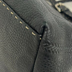Fendi Tote Bag Selleria Black Leather — view 6