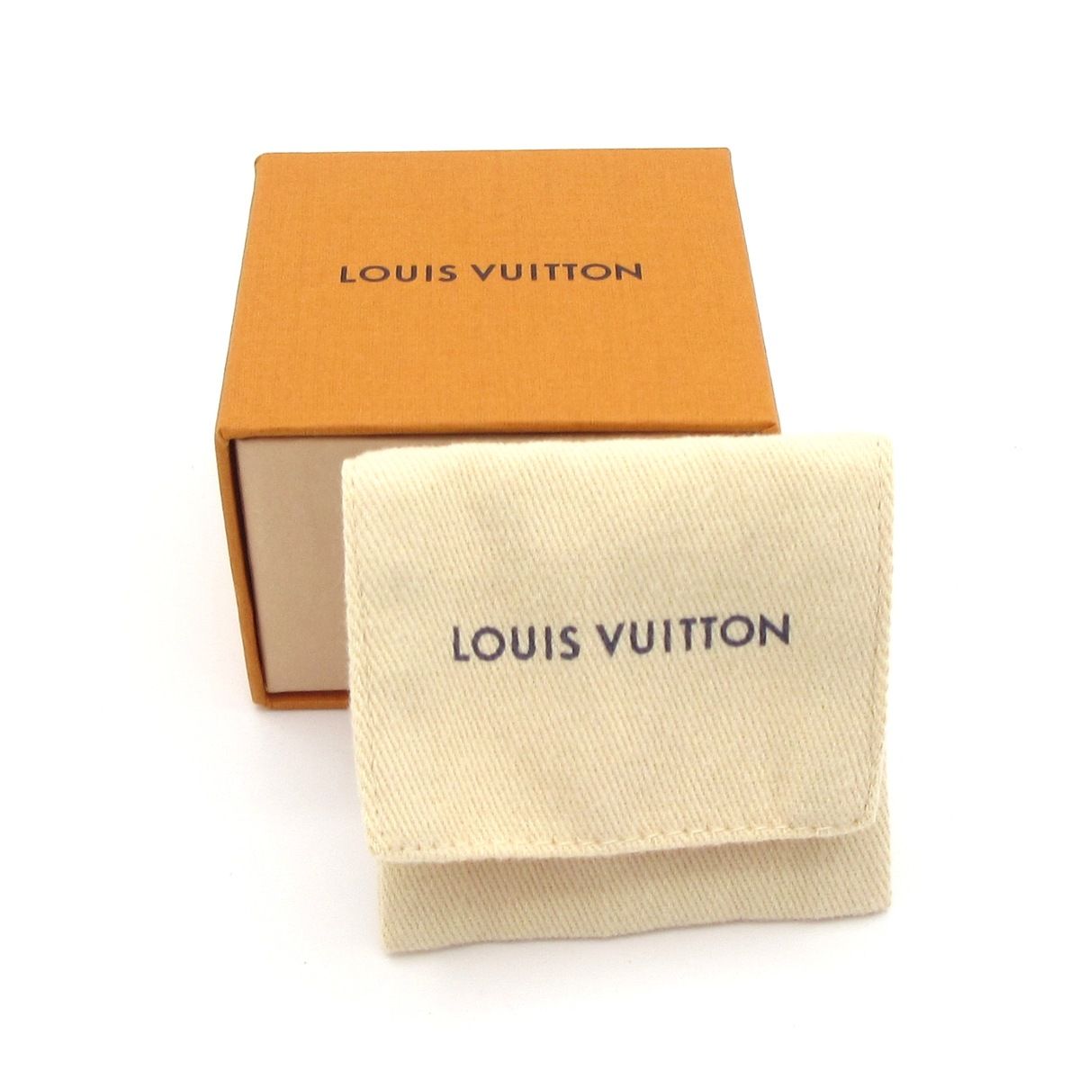 Louis Vuitton Earrings Pandant LV Iconic Flower Silver Gold Clear — view 4
