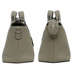 Fendi by the Way Gray Leather Shoulder Handbag — view 3