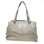 Loewe Maia Shoulder Bag Logo Blanc Leather — view 3