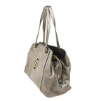 Loewe Maia Shoulder Bag Logo Blanc Leather — view 2