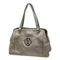 Loewe Maia Shoulder Bag Logo Blanc Leather