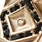 Chanel Bangle Purple Gold CC Logo Chain Bracelet — view 6