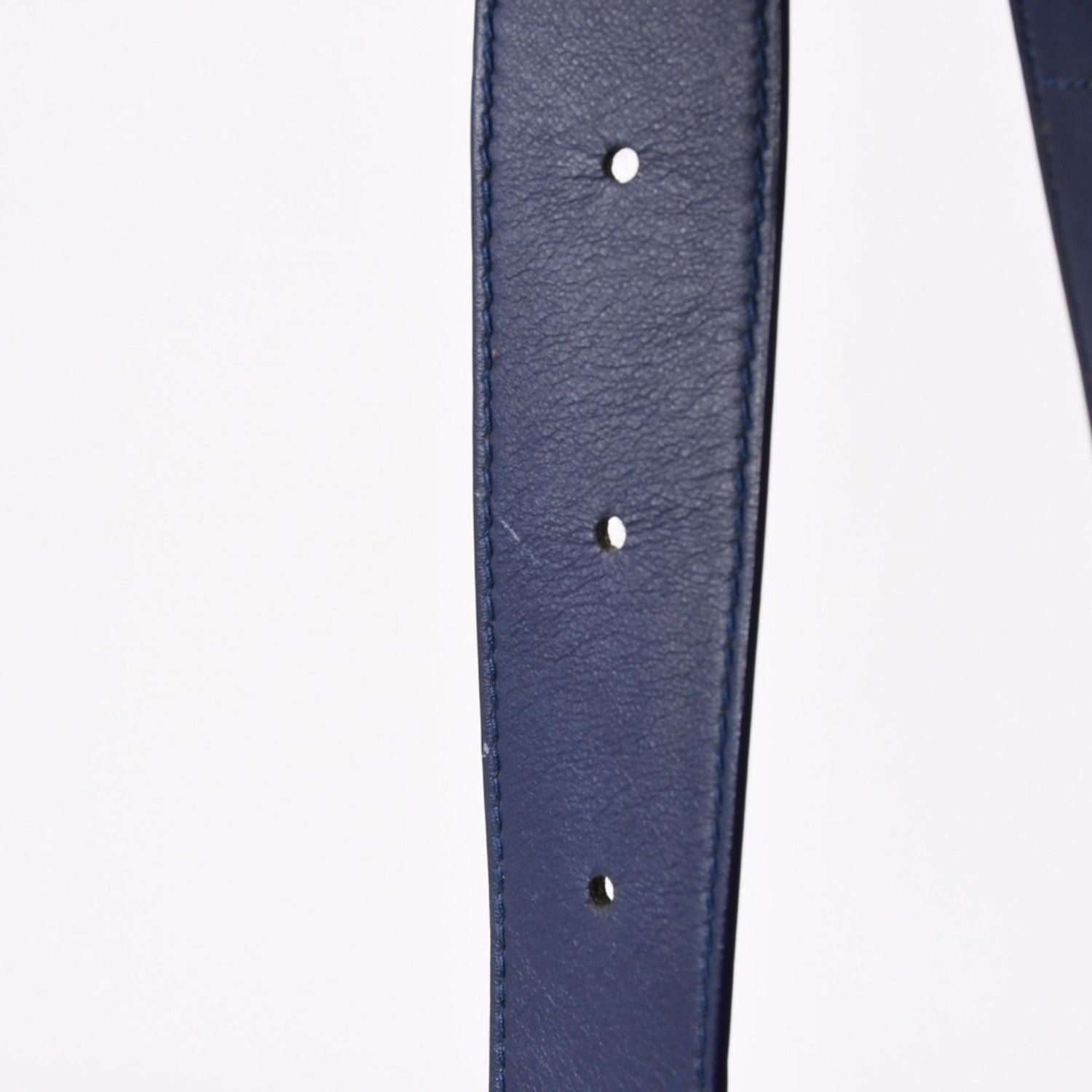 Bottega Veneta Shoulder Bag Intrecciato Blue Matte Silver — view 8