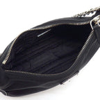 Prada Shoulder Bag Re Edition Re-Nylon Saffiano Leather Silver — view 5