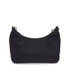 Prada Shoulder Bag Re Edition Re-Nylon Saffiano Leather Silver — view 2