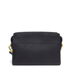 Prada Shoulder Bag Bandoriella Square Cross Black Saffiano Leather Gold — view 2