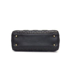 Dior Handbag Lady Dior My Abcdior Small Black Cannage Lambskin Gold — view 4