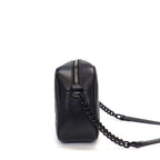 Gucci Shoulder Bag GG Marmont Small So Black Leather — view 3