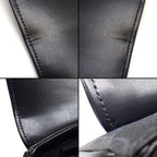 Gucci Shoulder Bag Super Fadja Black GG Supreme Canvas Leather Silver — view 8
