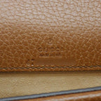 Gucci Shoulder Bag Dionysus Blue Brown GG Denim Leather Silver — view 6