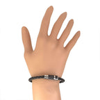 Louis Vuitton Monogram Eclipse Bra Braid It Bra Bracelet — view 5