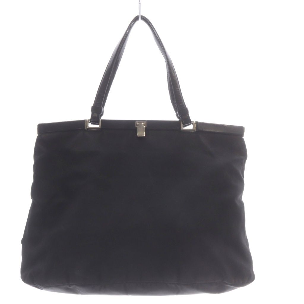 Prada Vintage Tessuto Tote Bag Nylon Black