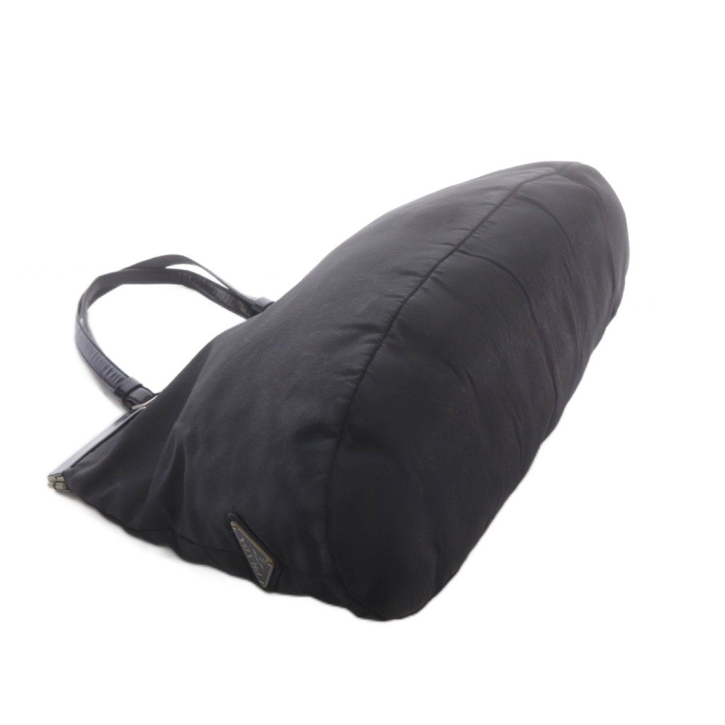 Prada Vintage Tessuto Tote Bag Nylon Black — view 6