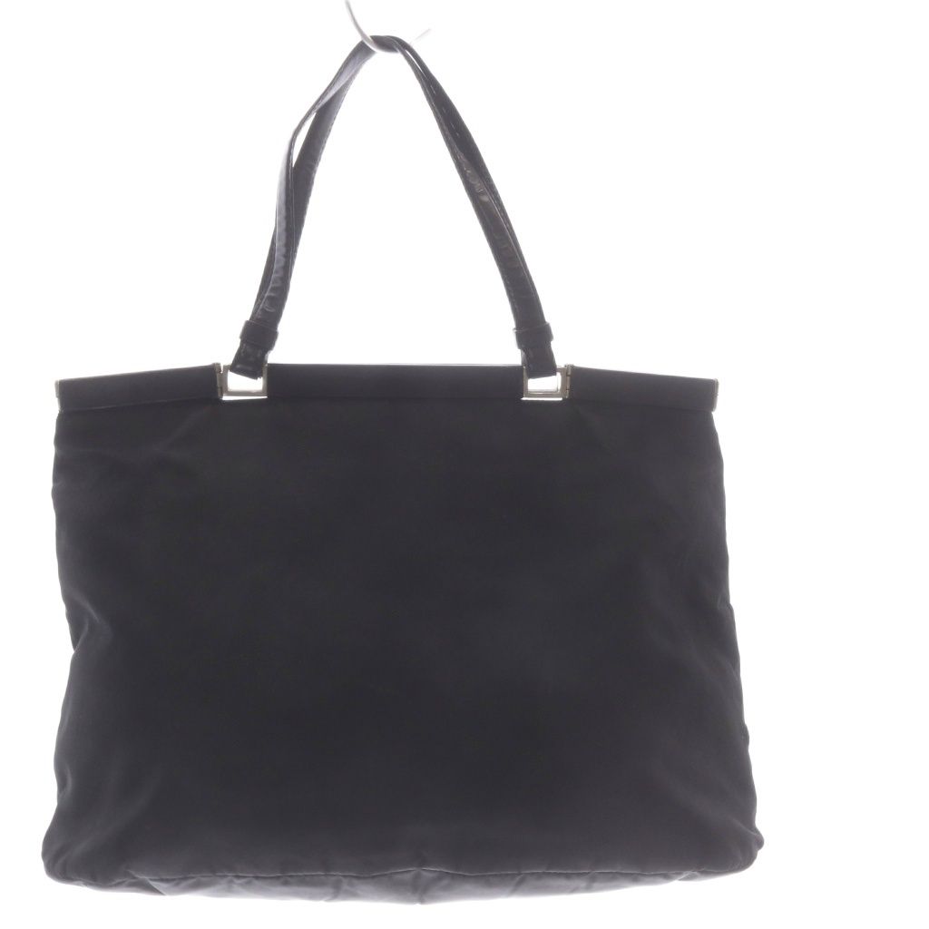 Prada Vintage Tessuto Tote Bag Nylon Black — view 2