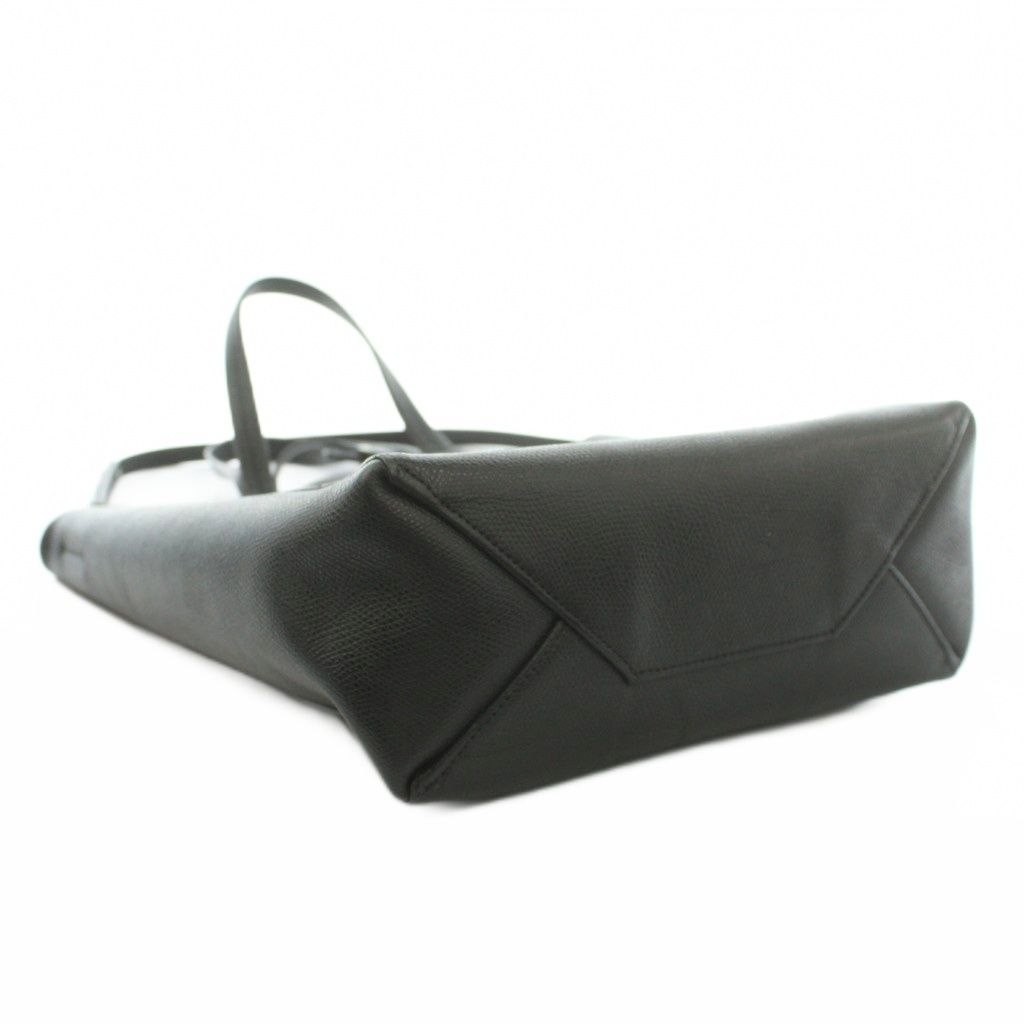 Celine Small Vertical Cabas 2-Way Handbag Shoulder Cowhide Leather Vintage Logo — view 7