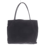 Prada Tote Bag Triangular Plate Nylon Black — view 2