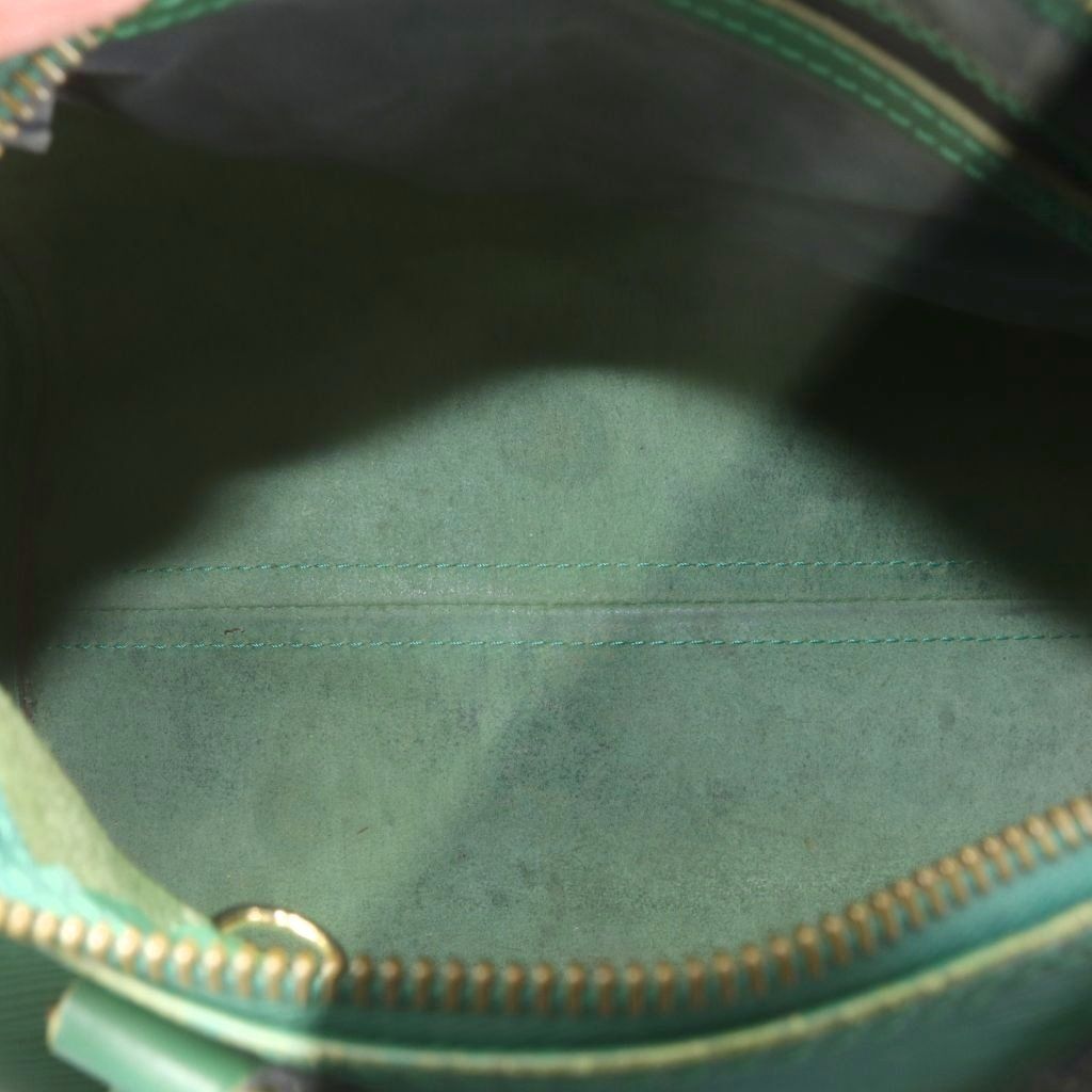 Louis Vuitton Speedy 25 Epi Mini Boston Bag Green Leather RI — view 6