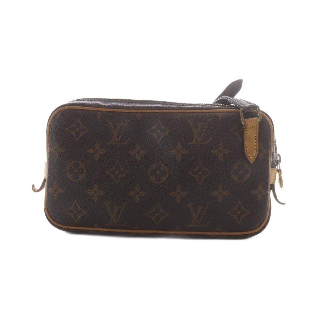 Louis Vuitton Marly Bandouliere Shoulder Bag Brown Monogram Canvas RI — view 2