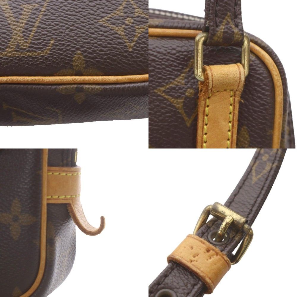 Louis Vuitton Marly Bandouliere Shoulder Bag Brown Monogram Canvas RI — view 8