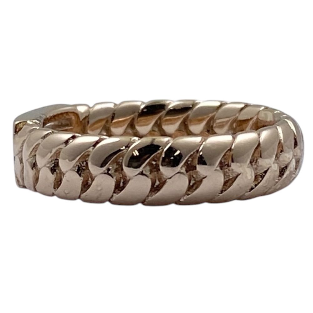 Fendi Bucket Ring FF Logo Accessory Gold Plated — view 2