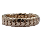 Fendi Bucket Ring FF Logo Accessory Gold Plated — view 2