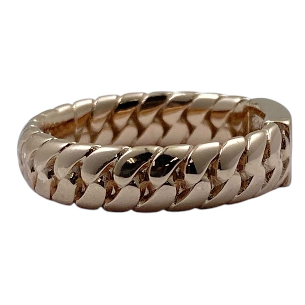 Fendi Bucket Ring FF Logo Accessory Gold Plated — view 4