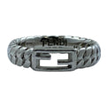 Fendi Bucket Ring FF Logo Accessory Silver