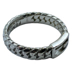 Fendi Bucket Ring FF Logo Accessory Silver — view 7