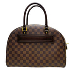Louis Vuitton Damier Nolita Boston Bag Leather Brown Lightweight Capacity — view 2
