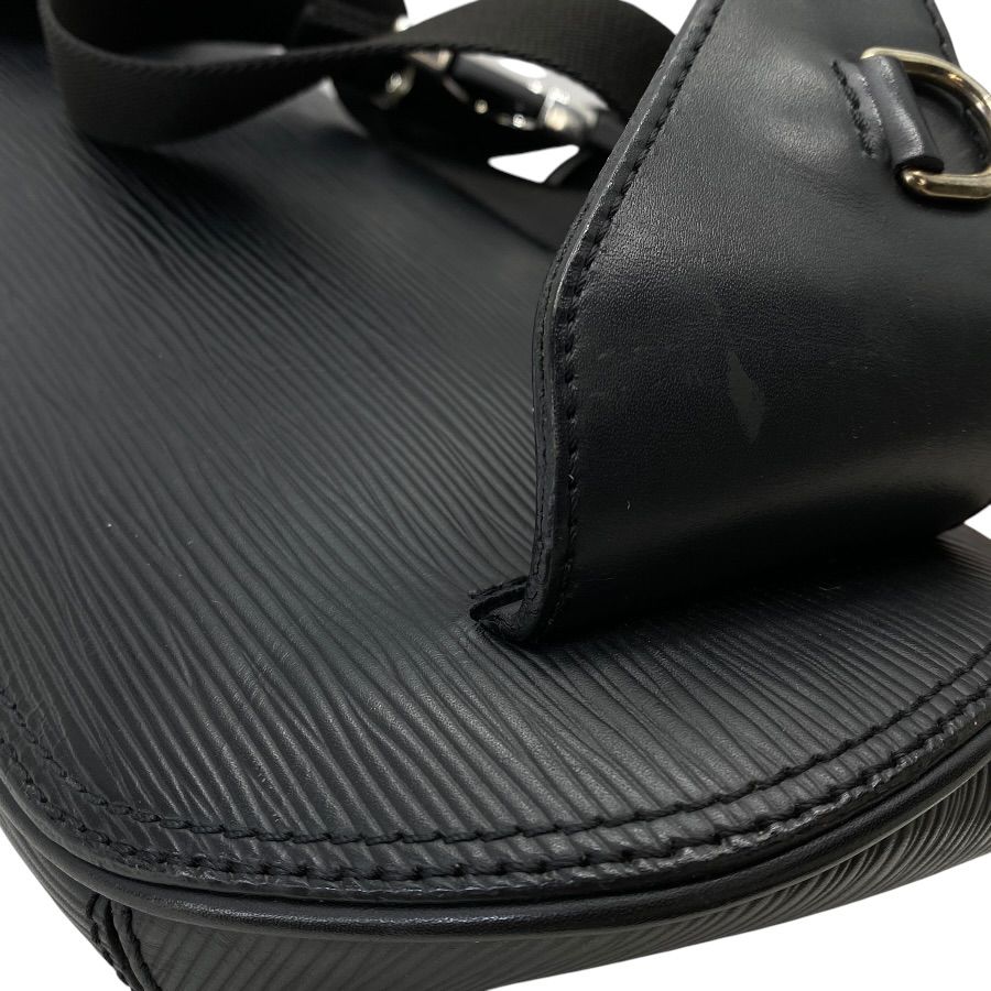 Louis Vuitton Epi Bum Bag Leather Black Yellow Lightweight Capacity — view 6