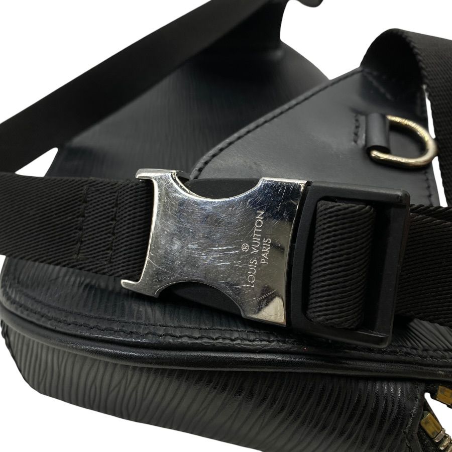 Louis Vuitton Epi Bum Bag Leather Black Yellow Lightweight Capacity — view 7