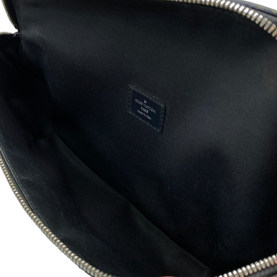 Louis Vuitton Epi Bum Bag Leather Black Yellow Lightweight Capacity — view 8