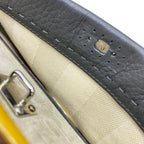 Fendi 2-Way Shoulder Bag Peekaboo Fit Selleria Canvas Leather Black White — view 8