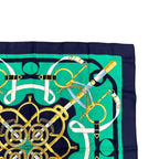 Hermes Carre 90 Silk Scarf Yellow Gold Significant 100% Aprons Doll — view 4